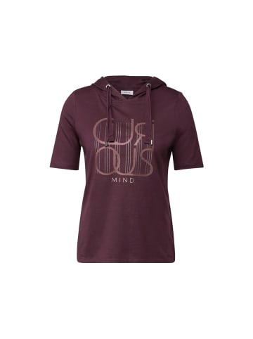 Cecil T-Shirt in mulberry red