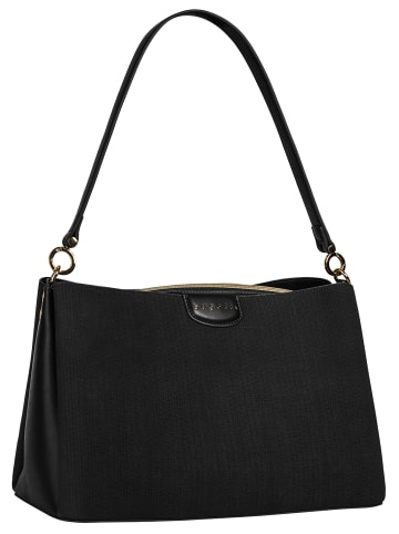 Bugatti Umhängetasche LEAH Kunstfaser in schwarz