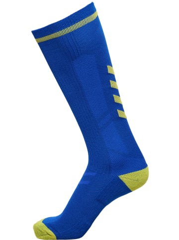 Hummel Long Socken Elite Indoor Multisport Erwachsene in TRUE BLUE/BLAZING YELLOW