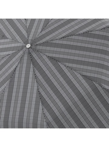 doppler Manufaktur Bellino Taschenschirm 29 cm in karo grau