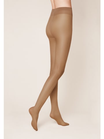 Kunert Feinstrumpfhose Moonlight 15 transparent schimmernd in Hasel