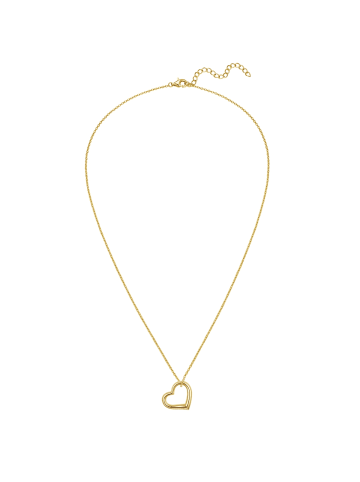 Rafaela Donata Kette Herz aus Sterling Silber in gelbgold