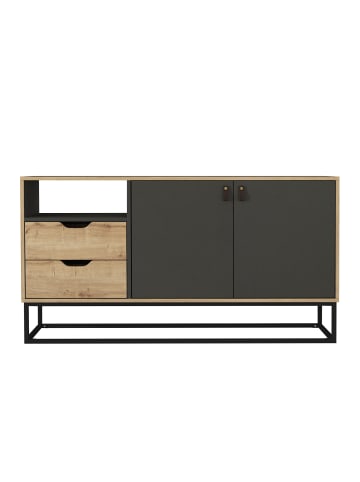 moebel17 Sideboard Dolores in Anthrazit Safir