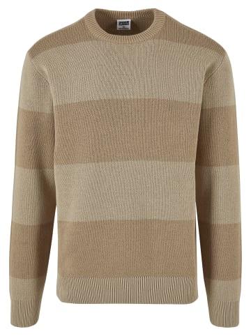 Urban Classics Crew Neck Jumpers in warmsand/wetsand