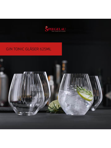 Spiegelau 4er Set Becher Gin Tonic 625 ml transparent in transparent