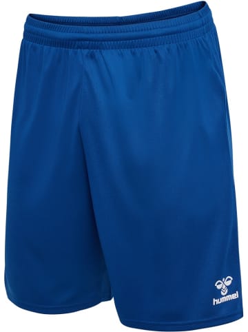 Hummel Sportshorts "Hmlessential Shorts" in Blau