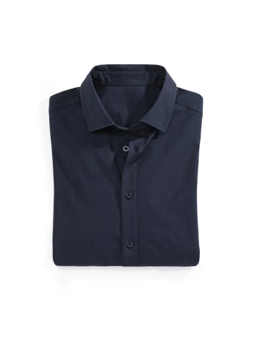 John Devin Langarmhemd in navy