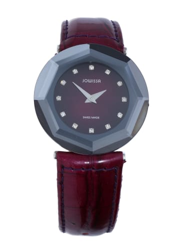 Jowissa Analoguhr für Damen in rot