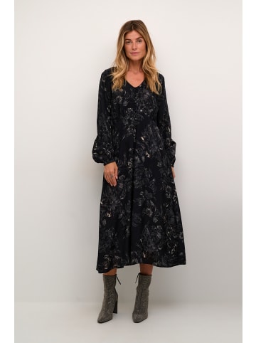 Cream Kleid CRLova in Black and White Abstract Flowe