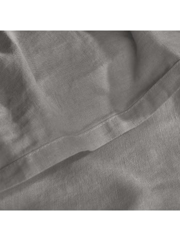 Erwin Müller Haustuch, Halbleinen, Leinen / Halbleinen Bettlaken Deggendorf in silber