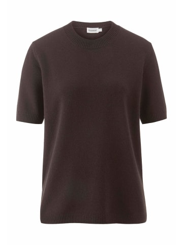 Hessnatur Hessnatur Pullover Relaxed aus Bio-Schurwolle mit Cashmere in kakao braun