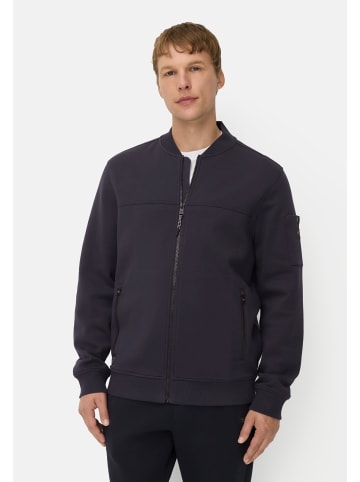 Camel Active fleXXXactive® Sweatjacke aus Scuba Jersey in Navyblau