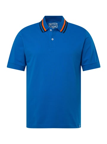 STHUGE Poloshirt in himmelblau