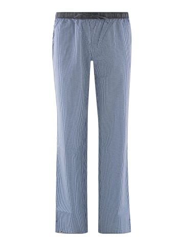 Luca David Pyjamahose Olden Glory Pants in blau/weiß