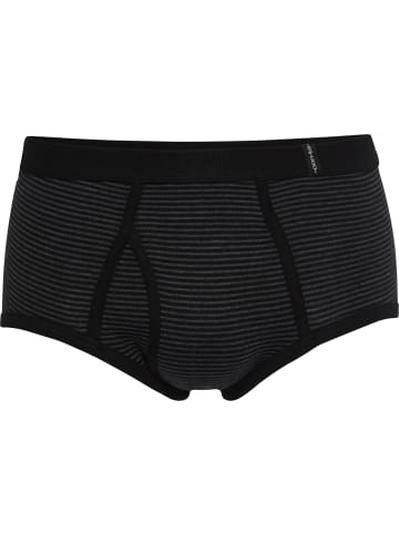 Con-ta Baumwolle, Feinripp Slip in schwarz