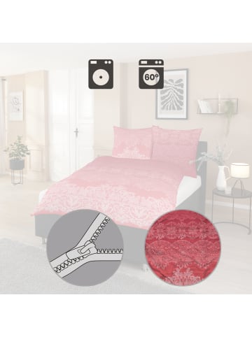 Casatex Biber Bettwäsche in rot