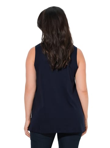 Ulla Popken Strick-Top in dunkles marine