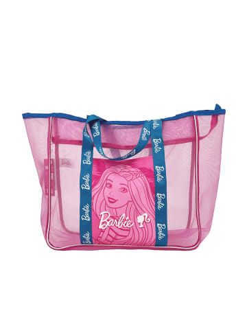 Barbie Barbie Mesh Strandtasche Totebag in Pink