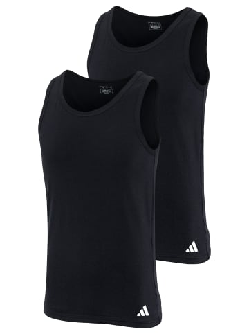 Adidas Sportswear Unterhemd / Tanktop Active Flex Cotton in Schwarz