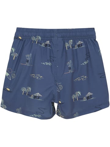 Color Kids SWIM SHORTS AOP in Indigo
