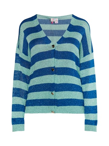 IZIA Damen Cardigan in Blau Aqua