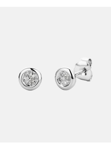 Diamant L'éternel Ohrstecker aus 375 Weißgold mit Diamant