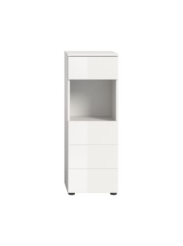 ebuy24 Badschrank Vira Weiß 38 x 34 cm