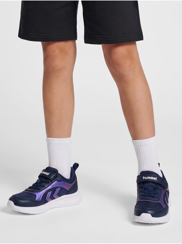 Hummel Elastische Schnürsenkel Sneaker Glow Kinder in BLACK IRIS