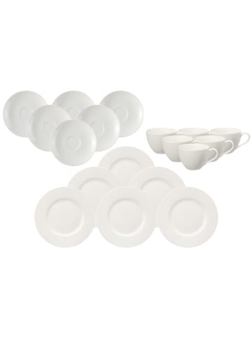 vivo | Villeroy & Boch Group 18er Set Kaffee Set Basic White in weiß