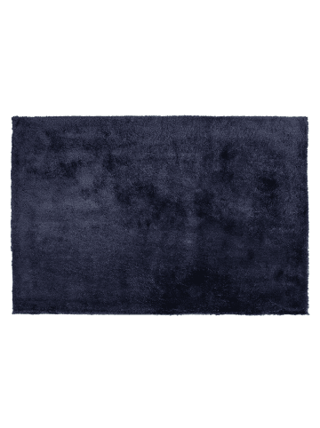Beliani Shaggy EVREN in Blau - (W) 140 x (H) 3 x (L) 200 cm