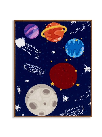 GIFTDECOR Weltraumposter in mehrfarben