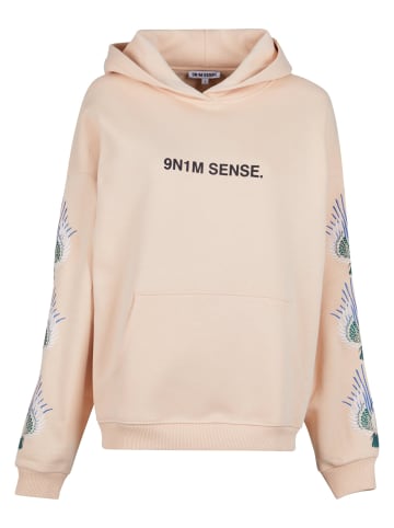 9N1M SENSE Kapuzenpullover in taupe