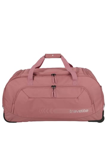 travelite Kick-Off - Rollenreisetasche 77 cm XL (schwarz) in rose