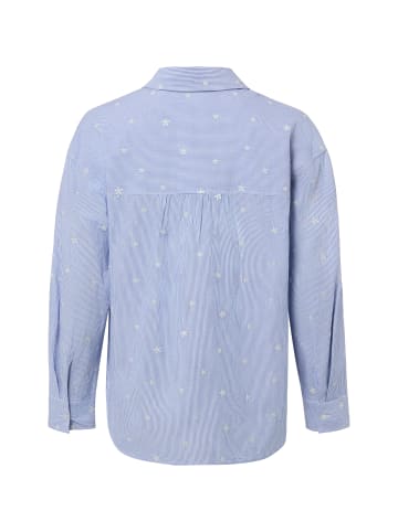 s.Oliver Bluse in blau weiß