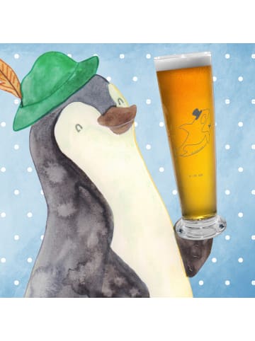 Mr. & Mrs. Panda Bierglas Orca Zylinder ohne Spruch in Transparent