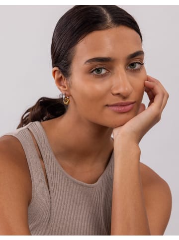 PURELEI Creolen Bond in Silber