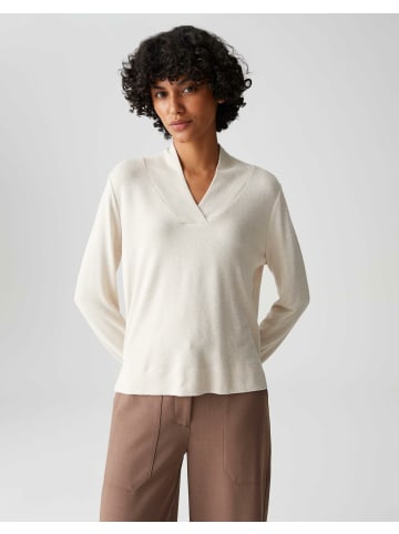 OPUS Strickpullover für Damen in weiß