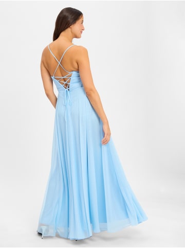 Marie Lund Kleid in hellblau - 0003