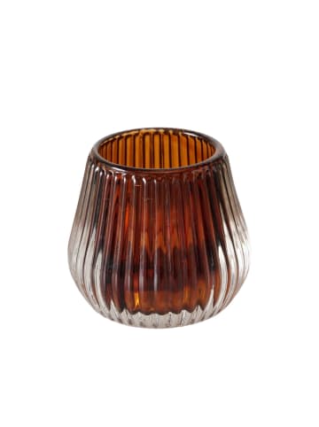 Boltze Teelichthalter in braun