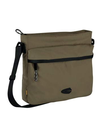 Camel Active TERRA Cross Bag aus recyceltem Nylon in Khaki