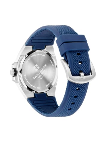 Swiss Alpine Military by Grovana Quarzuhr für Herren in blau