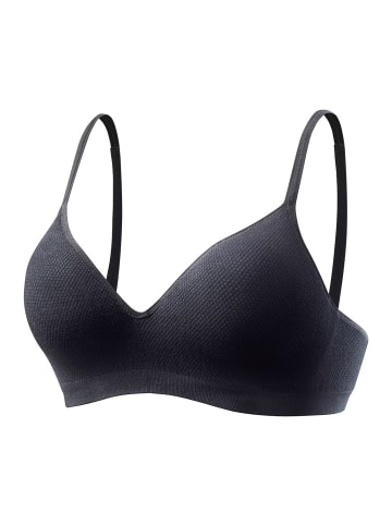 LASCANA Push-up-BH in schwarz