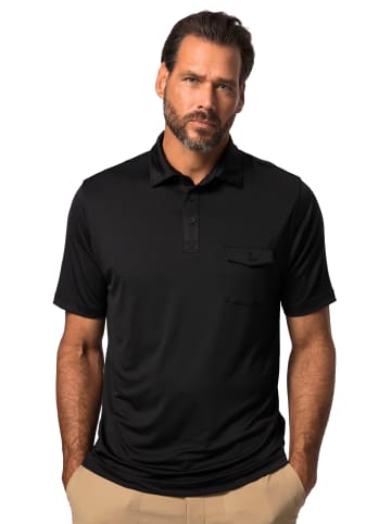 JP1880 Poloshirt in schwarz