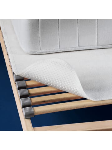 Erwin Müller Textilfaser Matratzenschoner-Lattenrostauflage Arnstadt in weiß