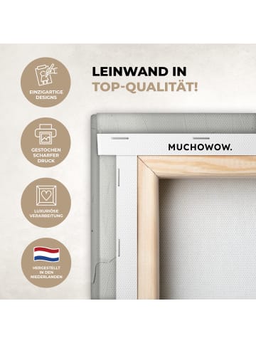 MuchoWow Leinwand bilder Abstrakte Kunst Explosion (BxH)