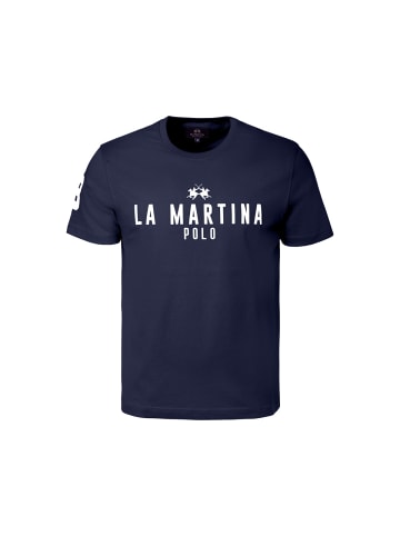 La Martina T-Shirt MCR322 in dunkelblau