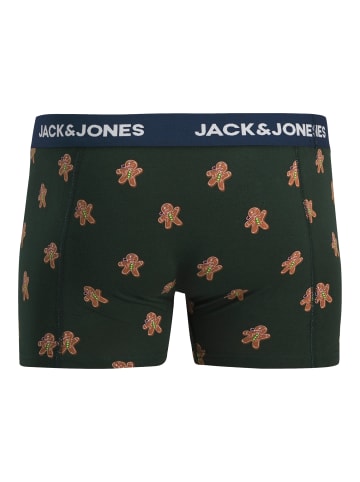 JACK & JONES Junior Weihnachts-Boxershorts 3er Pack Jacgate in navy blazer navy blazer - scarab