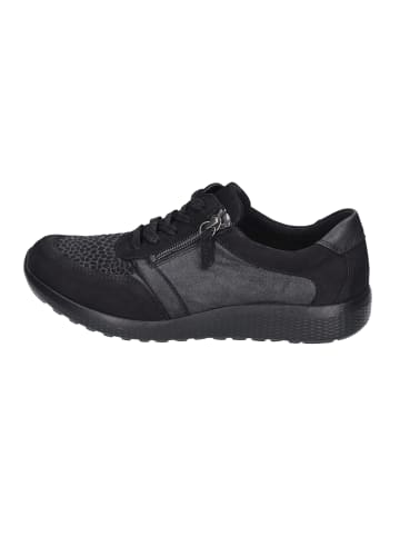 WALDLÄUFER Komfort Schnürschuhe in Schwarz