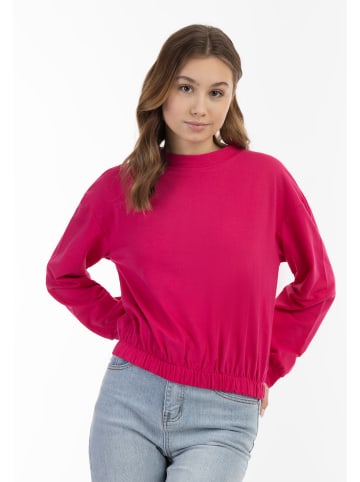 myMo Sweatshirt in Dunkelpink