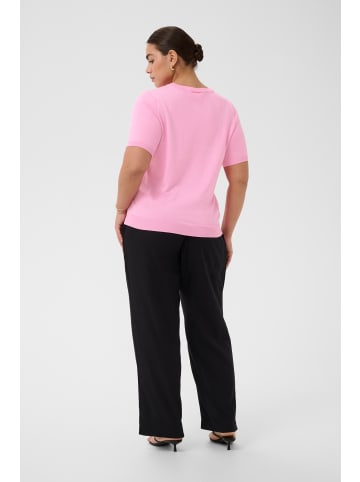 KAFFE curve Strickpullover KClizzy Regular fit in Pink Frosting